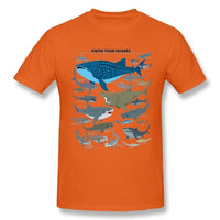 Camiseta Especies de Tiburón - El Rincón del Buzo