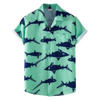 Camisa manga corta de tiburones - El Rincón del Buzo