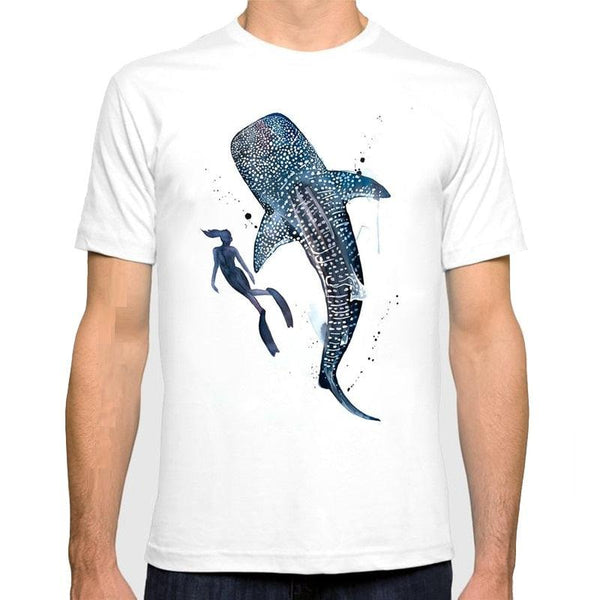 Camiseta Tiburón Ballena - El Rincón del Buzo