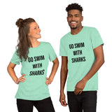 Camiseta Go Swim With Sharks - El Rincón del Buzo